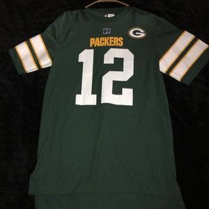 Green Bay Packers Aaron Rodgers Green Player Shirt and Pants